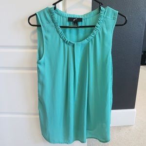 aquamarine dress tank